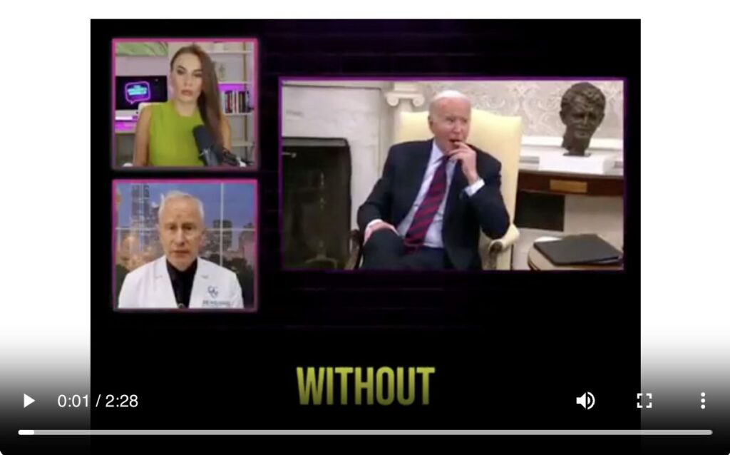 Peter McCullough on Biden